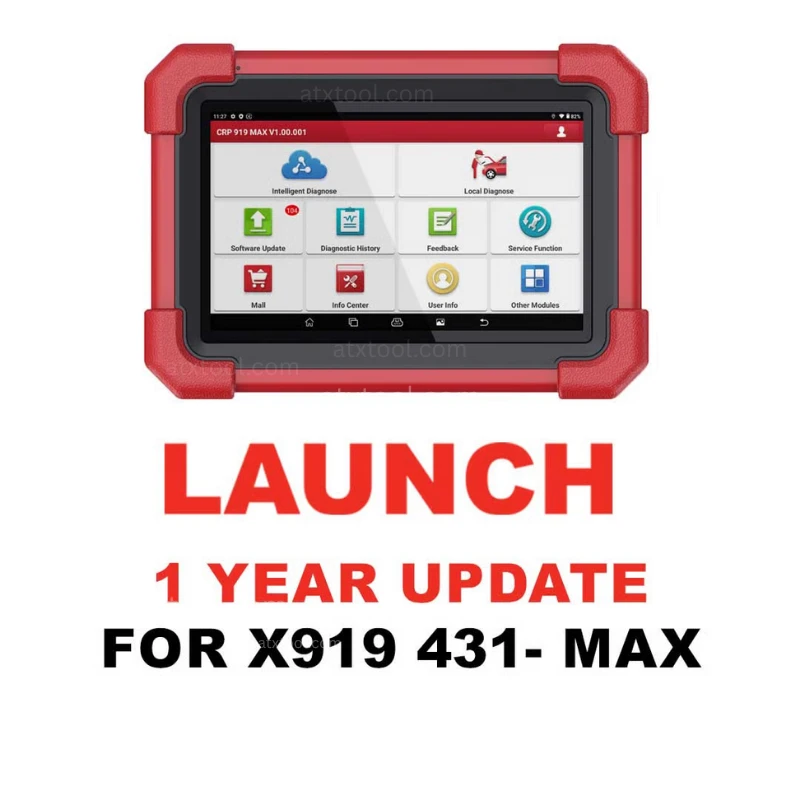 Launch X-431 919 MAX Update 1 year subscription