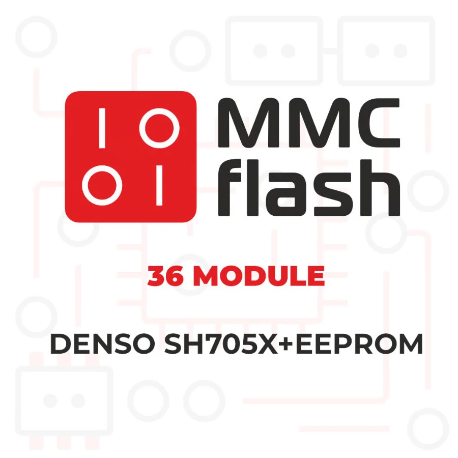 MMCFlash - 36 Module, Denso SH705x + eeprom