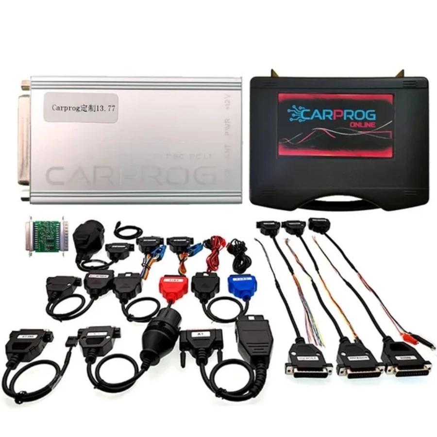 Carprog V13.77 Full Kit  Universal Online ECU Programmer & Chip Tuning Tool