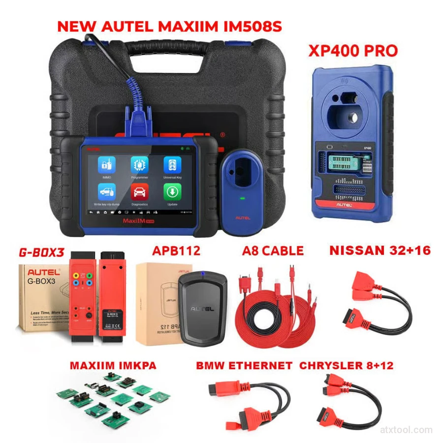 Autel MaxiIM IM508S Key Programming Full Package Bundle