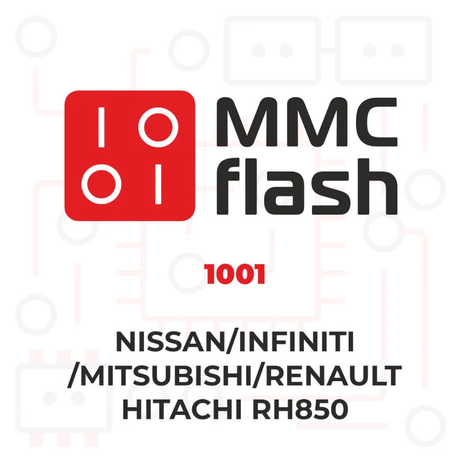 MMCFlash - 1001 Nissan / Infiniti / Mitsubishi / Renault Hitachi RH850 For MMC Flash Hardware ECU Recovery Device