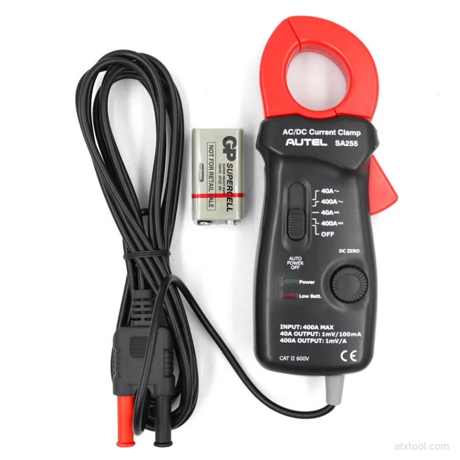 Autel MaxiBAS BTAK Automotive Multimeter & Current Clamp Kit