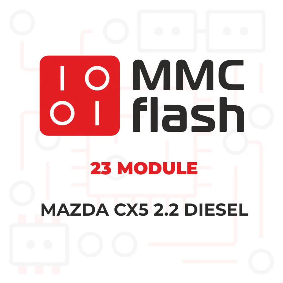 MMCFlash - 23 Module, Mazda CX5 2.2 Diesel