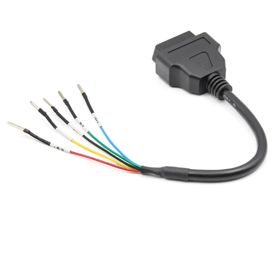 Universal OBD2 Female 16-Pin K-Line & CAN-Line Jumper Tester Multi-Function Diagnostic Breakout Cable