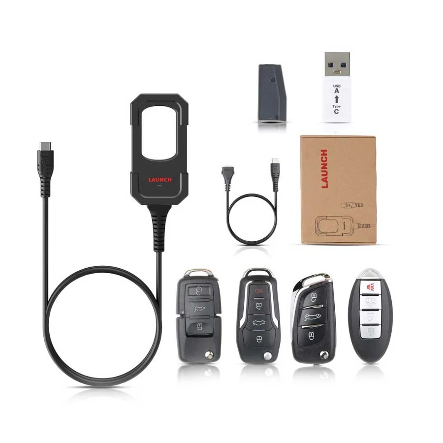Launch X431 Key Programmer Kit | Universal Remote & Chip Generation Solution