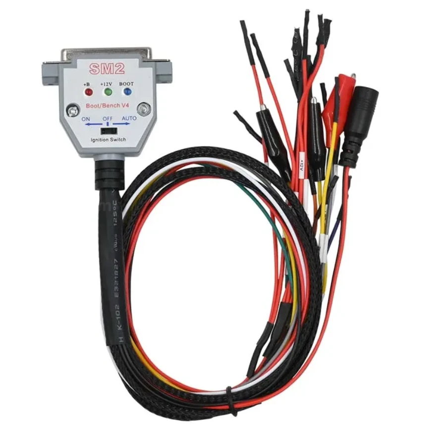 3 LED Boot Bench DB25 Cable for SM2 Pro | High-Performance ECU Programming Cable for J2534 VCI