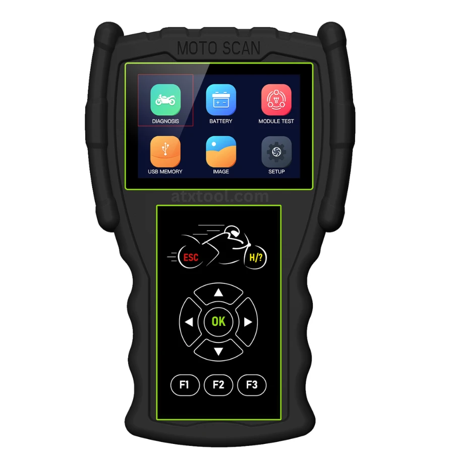 JDiag M100 Pro Moto Scanner & Battery Tester 2-in-1 Full Version