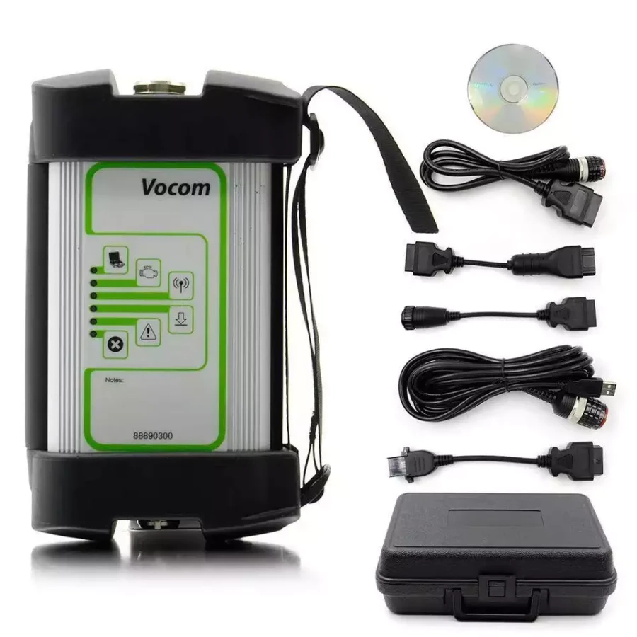 Advanced VOCOM II 88894000 Heavy Duty Diagnostic Kit with SSD  Volvo & Mack Commercial Vehicle Scanner