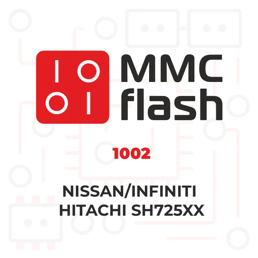 MMCFlash - 1002 Nissan / Infiniti Hitachi SH725xx For MMC Flash Hardware ECU Recovery Device