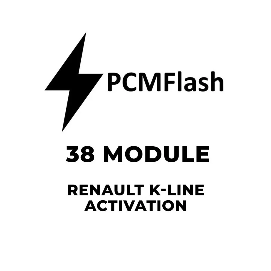 PCMflash - 38 Module Renault K-Line Activation