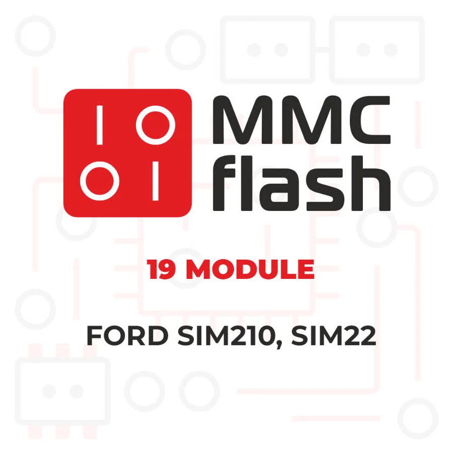 MMCFlash - 19 Module, Ford SIM210, SIM22