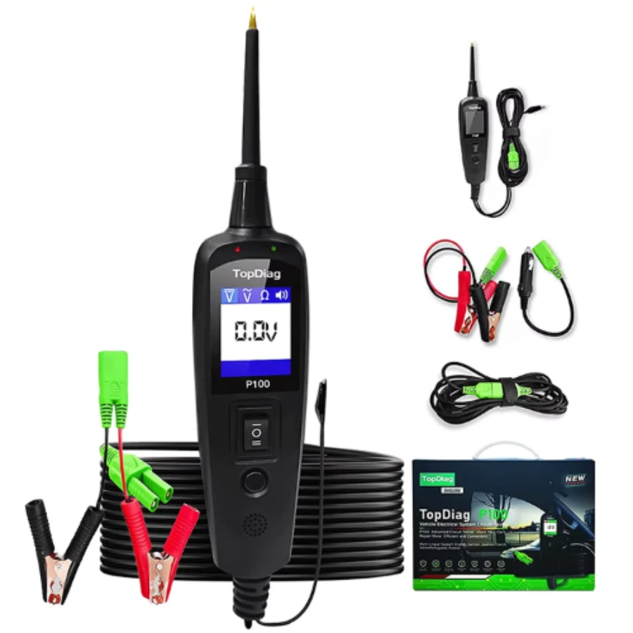 JDiag P100 Power Probe Professional 10m Electric Circuit Tester & Engine Analyzer