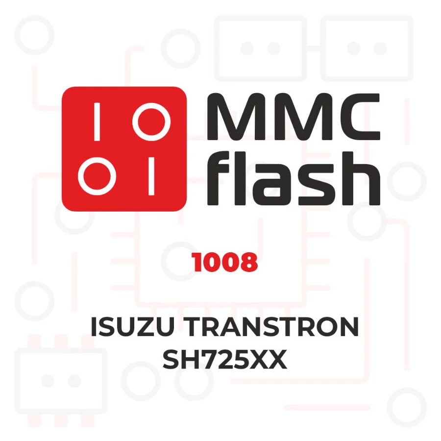 MMCFlash - 1008 Isuzu Transtron SH725xx For MMC Flash Hardware ECU Recovery Device