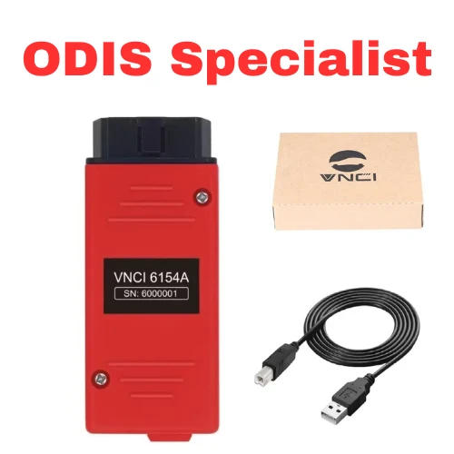 VNCI 6154A is a high-performance diagnostic interface specifically engineered for VAG group vehicles, including Volkswagen and Audi. Fully compatible with the original ODIS software and drivers, it ensures seamless, OEM-level diagnostics with no reliance on third-party applications.