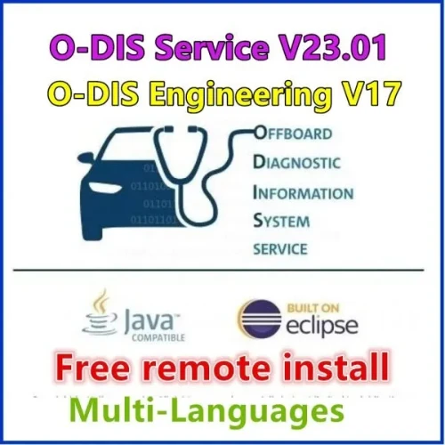 Latest ODIS Service v23.01 + ODIS Engineering v17 – Remote Installation Support for Windows 10/11 – Compatible with VAS 5054A, VAS 6154, VCX, and J2534 Passthru Devices
