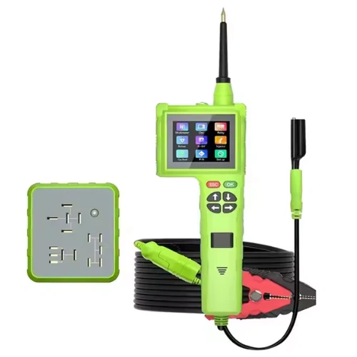 TopDiag P200 PRO Advanced Power Circuit Probe Tester – 9–48V DC Automotive Test Light & Short Circuit Diagnostic Tool | Multi-Function Intelligent Circuit Tester for Cars, Trucks, and Heavy Vehicles