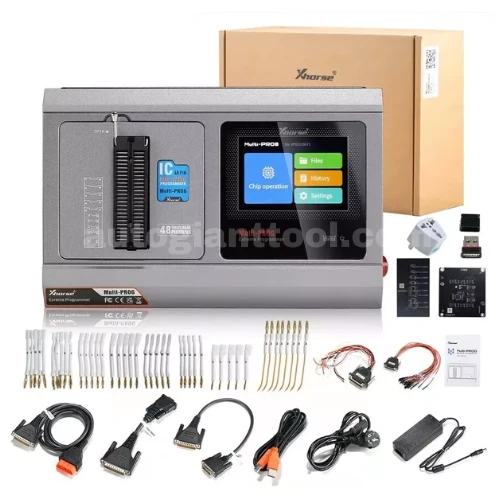 Xhorse global version multi prog multi frog professional level  programmer  ECU TCU with Free MQB48 License Update Version of VVDI Prog