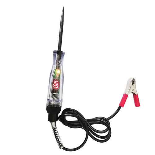 3–36V DC Automotive Voltage Circuit Tester – Digital Display Electric Probe Pen with LED Light for Car & Truck Diagnostic Testing