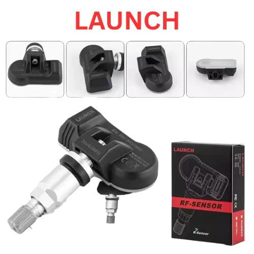 LAUNCH X431 2-in-1 RF Sensor TPMS Tool – 315MHz & 433MHz Universal Tire Pressure Monitoring System Scanner & Repair Kit