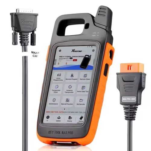 Xhorse VVDI Key Tool Max Pro Bundle | Advanced IMMO Programming, Key Coding, Voltage & Leakage Current Testing via MINI OBD Tool