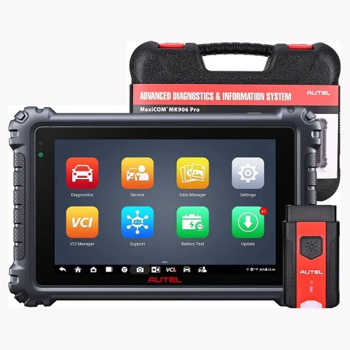 Autel MaxiCOM MK906 Pro-TS / MK906S Pro-TS | Professional Automotive Diagnostic Scanner with Full TPMS Programming, ECU Coding & Advanced Active Testing